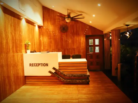 Reception desk at Asansol Club