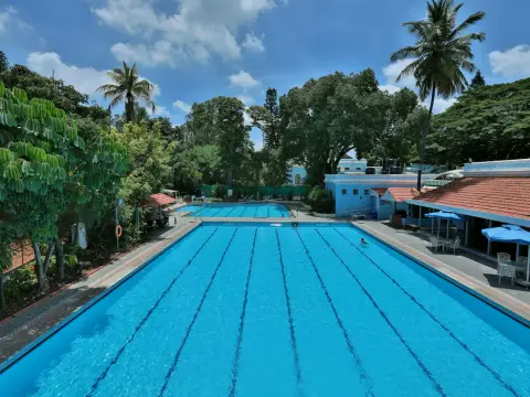 Swimming pool at Bangalore Club