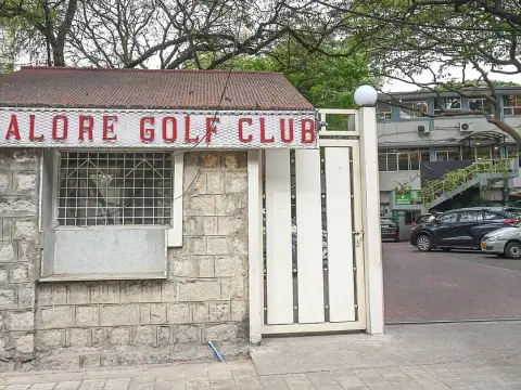 Bangalore Golf Club Entrance