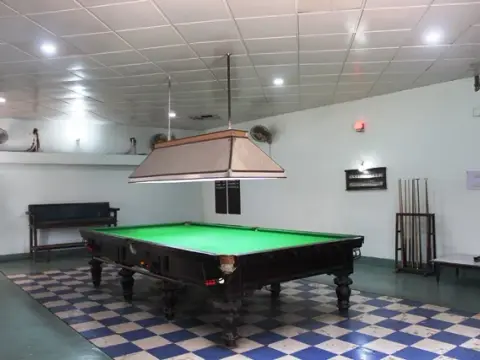 Billiards room at Bokaro Club