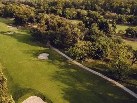 Aerial view of the golf course — Chandigarh Golf Club