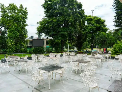 Outdoor dining terrace — Chandigarh Golf Club