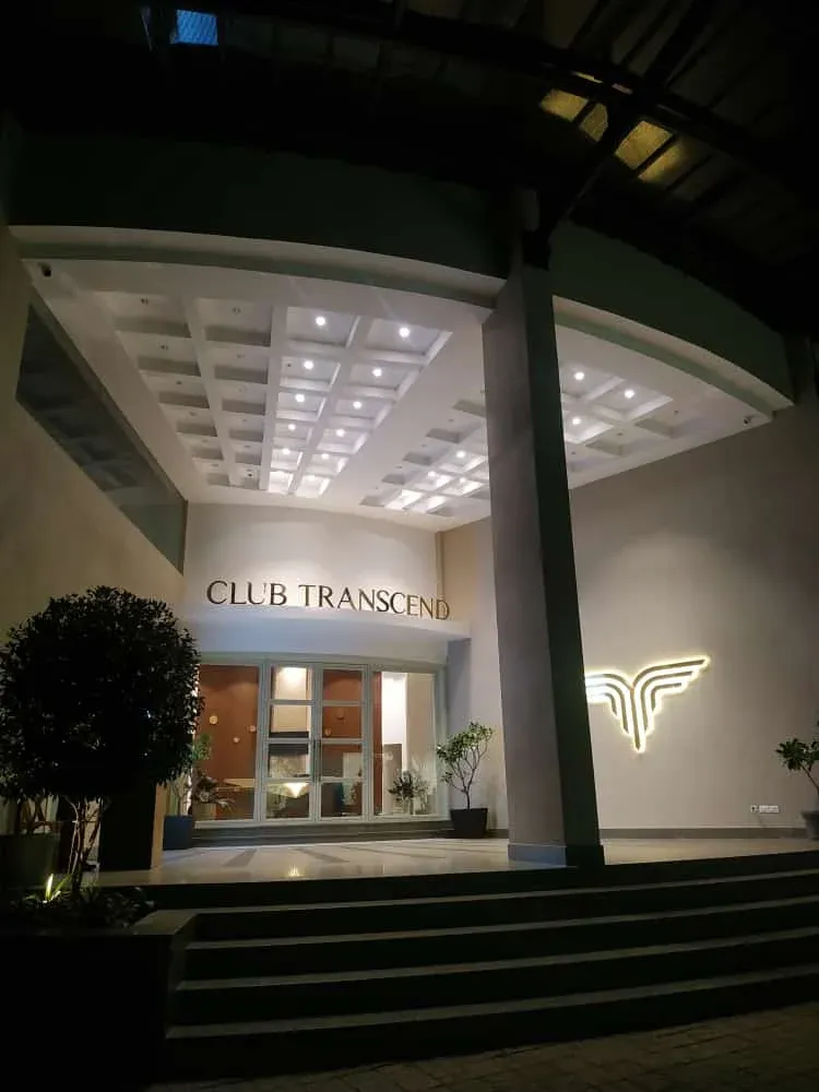 Club Transcend main building exterior