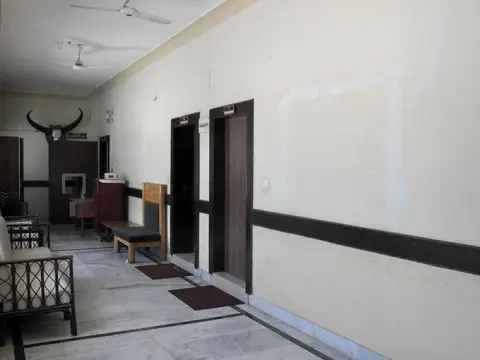 Guest accommodation corridor at Cuttack Club