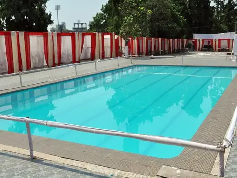 Outdoor swimming pool at Cuttack Club