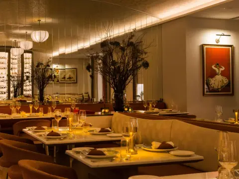 Restaurant interior — DLF Club 4