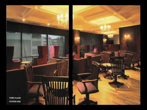 Garware Club House lounge bar — photo collage