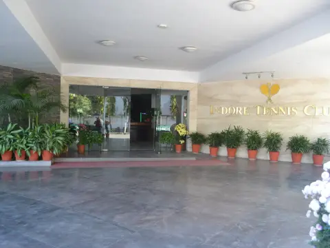 Indore Tennis Club entrance lobby