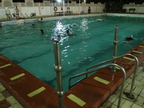 Evening Swim at Jai Club