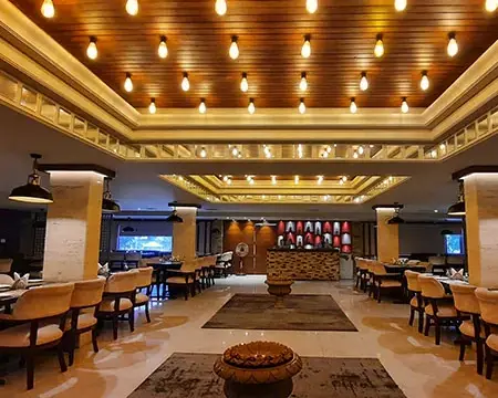 Restaurant dining room — Jullundur Gymkhana Club