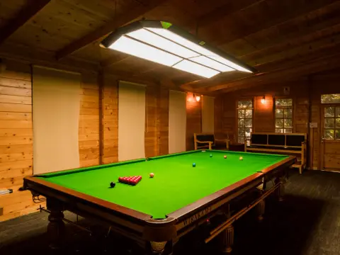 Madras Boat Club — billiards room