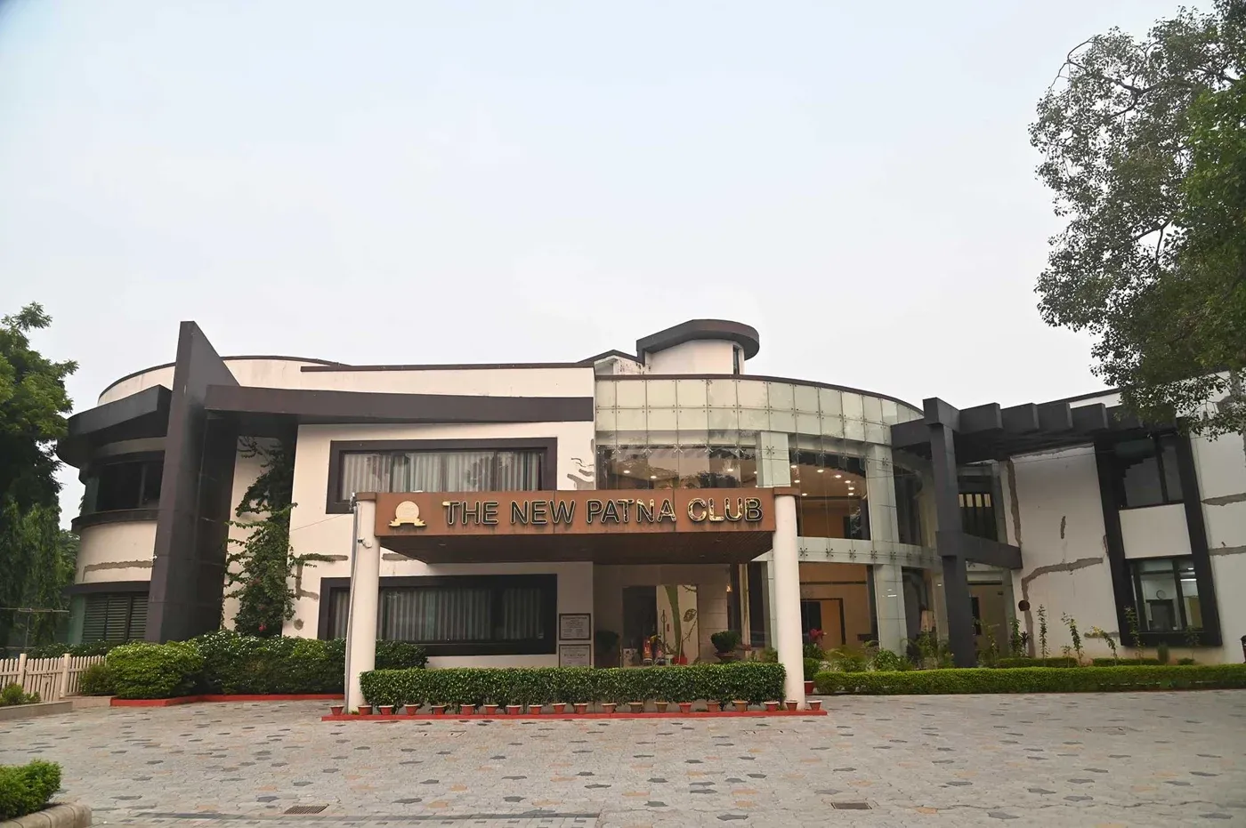 The New Patna Club Entrance