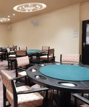 Card room at Ordnance Club