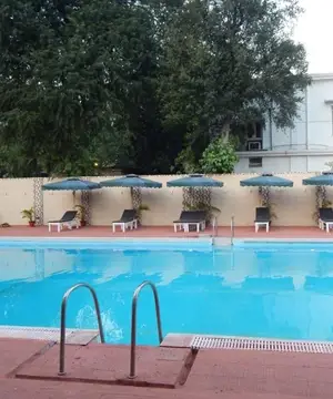 Outdoor swimming pool at Ordnance Club