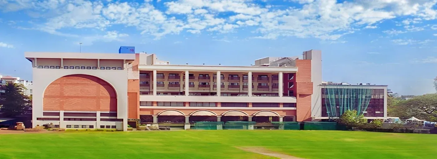 PYC Hindu Gymkhana building overlooking the lawn