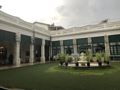 Heritage clubhouse courtyard at Secunderabad Club
