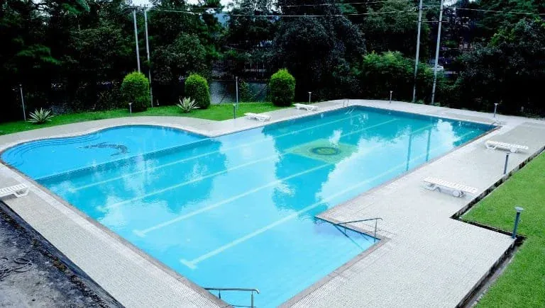 Swimming pool at Shillong Club