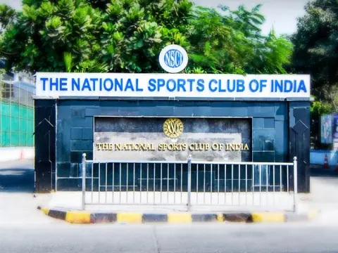 National Sports Club of India Mumbai signed entrance