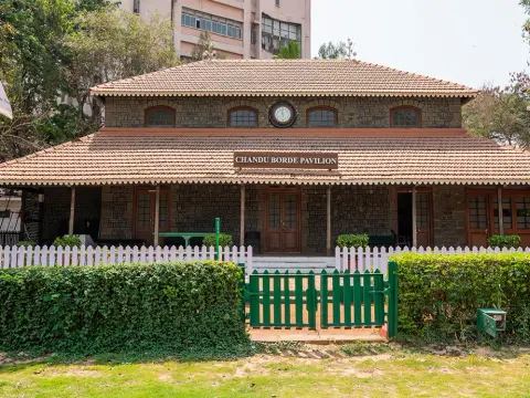 The Poona Club front entrance